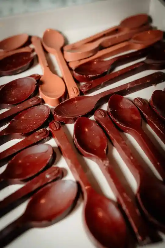 Cucharitas De Chocolate Leche (5 Unidades)