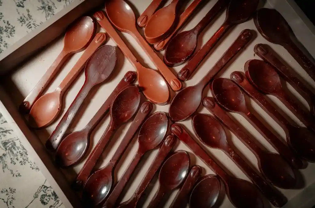 Cucharitas De Chocolate Leche (10 Unidades)