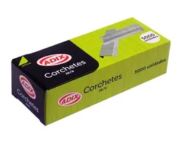 Corchetes Caja 26/6 5000pcs Adix