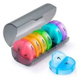 Pastillero De Dos Tiempos Semanal