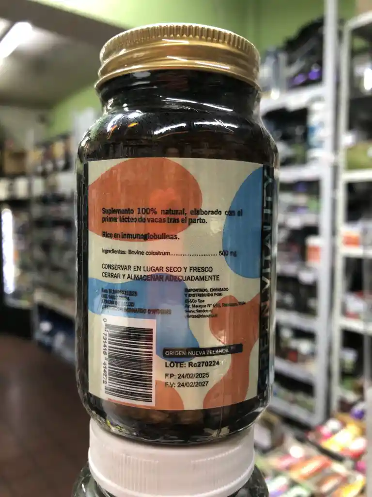 Calostro Bovino 500mg 60 Caps Ri&co