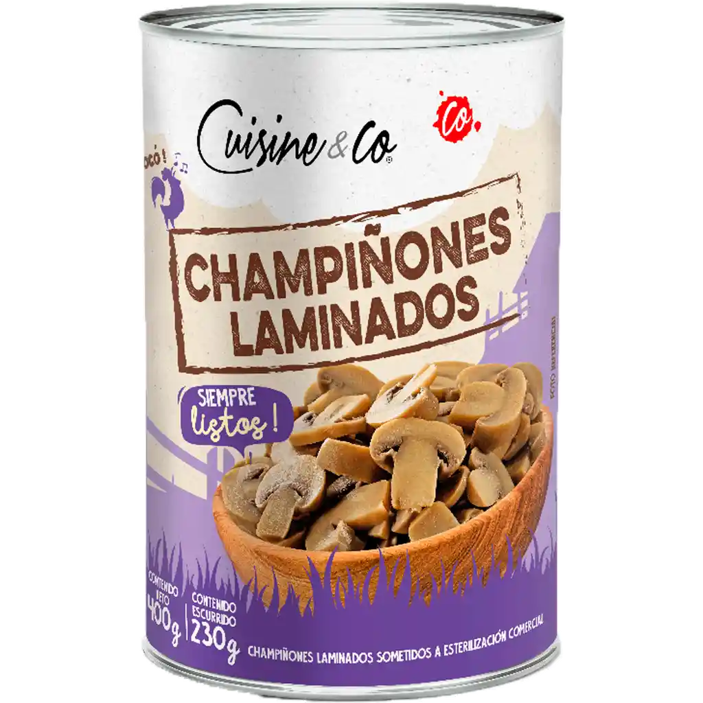 Champiñones Laminados