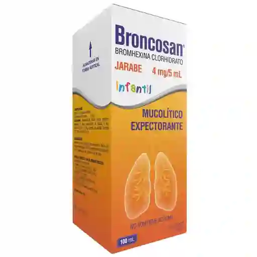 Broncosan Jarabe 4 Mg / 5 Ml.