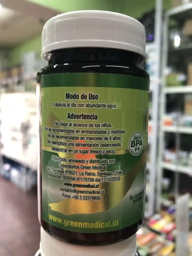 Maca 500mg 60 Caps Green Medical