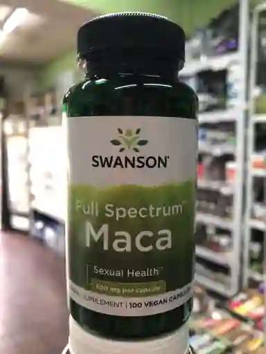 Maca 500mg 100 Caps Swanson