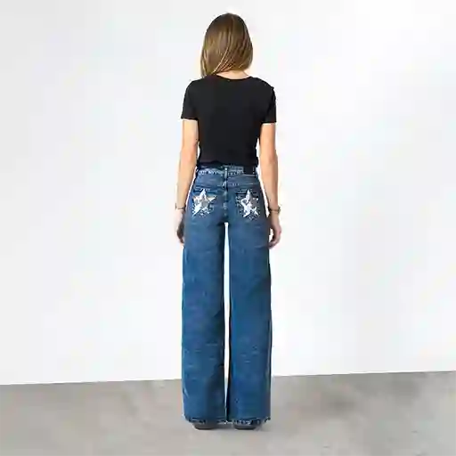 Pantalón Estrellas Cow 40 Mujer Raindoor