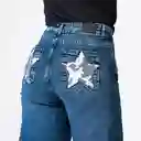 Pantalón Estrellas Cow 40 Mujer Raindoor