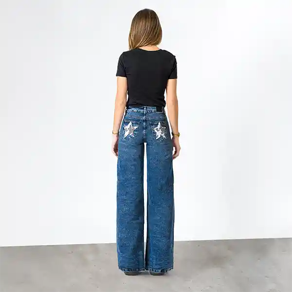 Pantalón Estrellas Cow 38 Mujer Raindoor