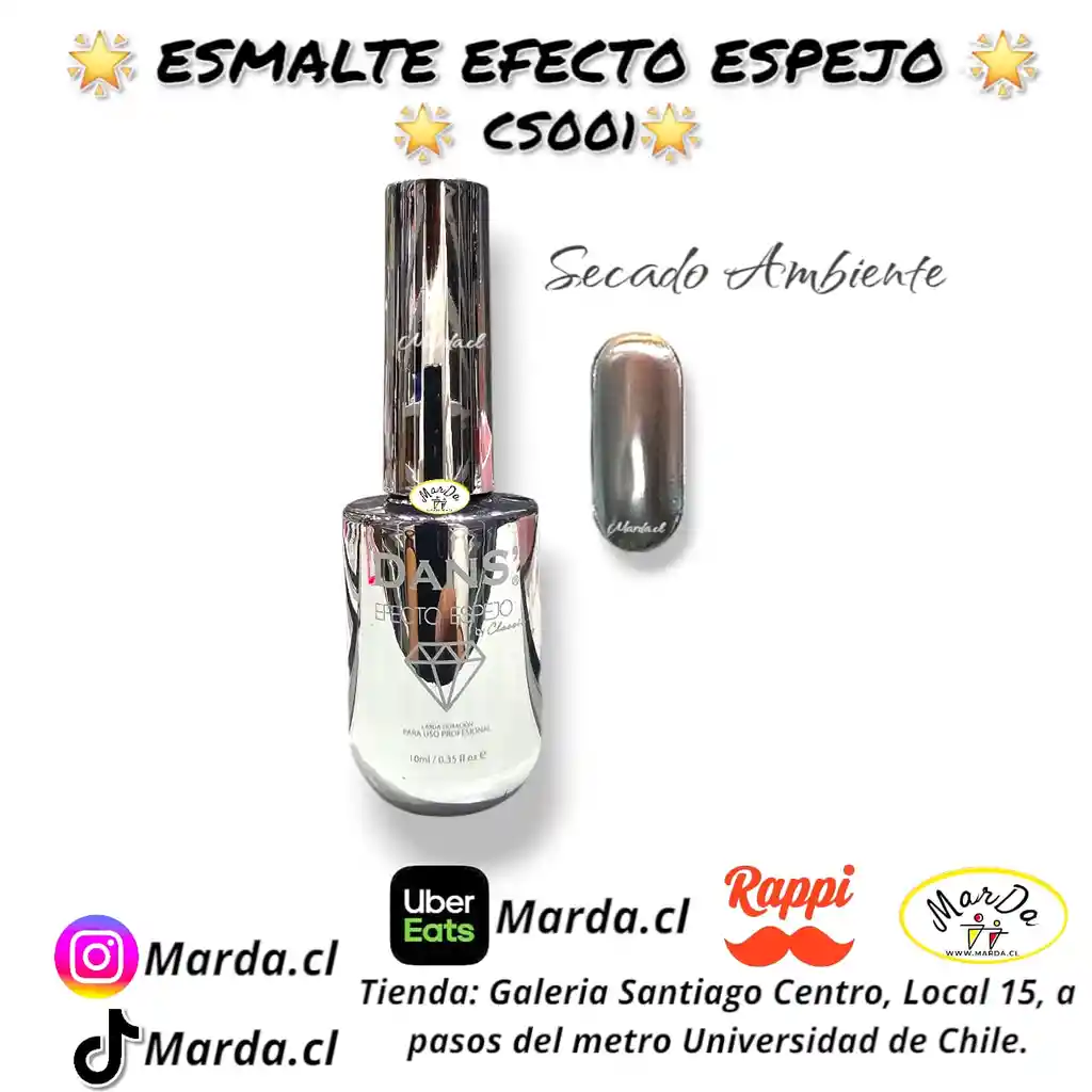 Esmalte Efecto Espejo Cs001