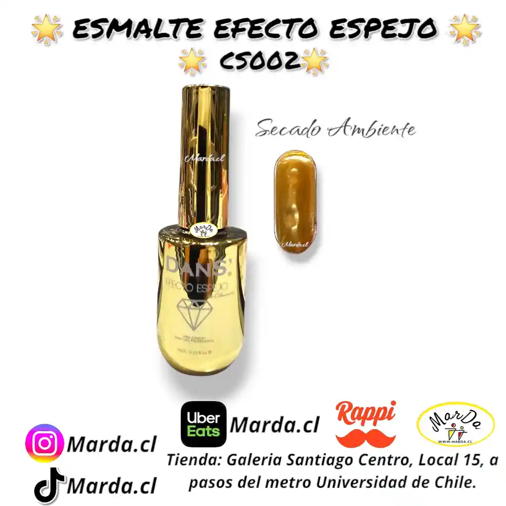 Esmalte Efecto Espejo Cs002