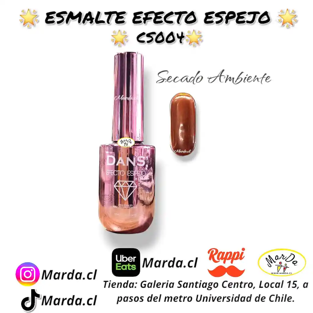 Esmalte Efecto Espejo Cs004