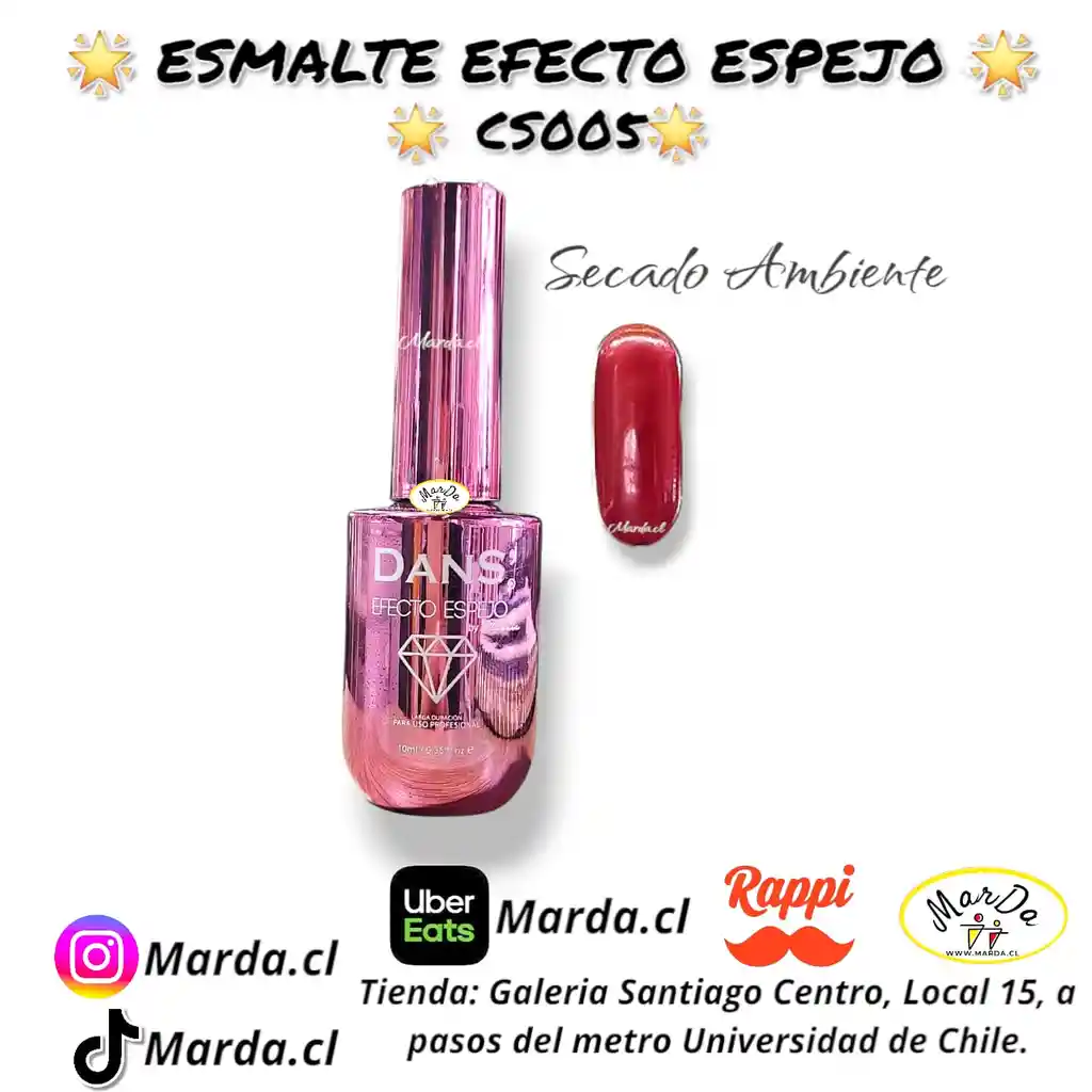 Esmalte Efecto Espejo Cs005