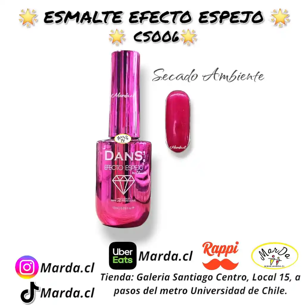Esmalte Efecto Espejo Cs006