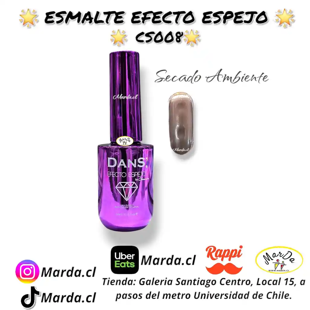 Esmalte Efecto Espejo Cs008