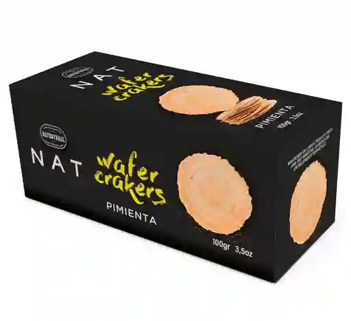 Galletas Nat Wafer Pimienta100 Grs