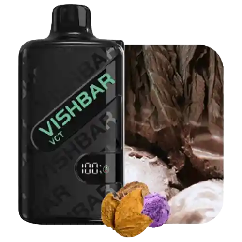 Vishbar Weekly 20000 Puffs Vanilla Cream Tobacco