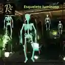 Esqueleto Decorativo Brillante 75cm | Luminoso Halloween, Día Muertos | ¡ambiente Temático "regalos Chic"!