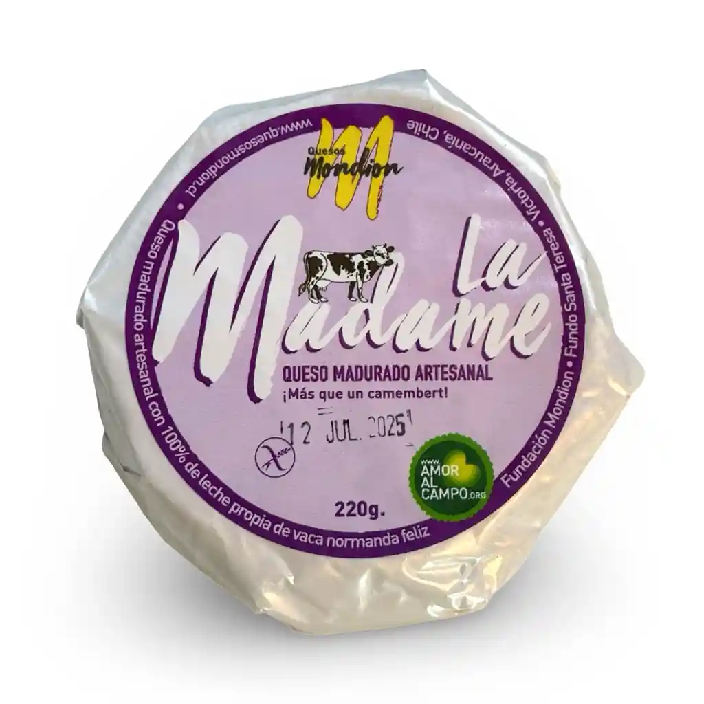 Queso Camembert La Madame Mondion