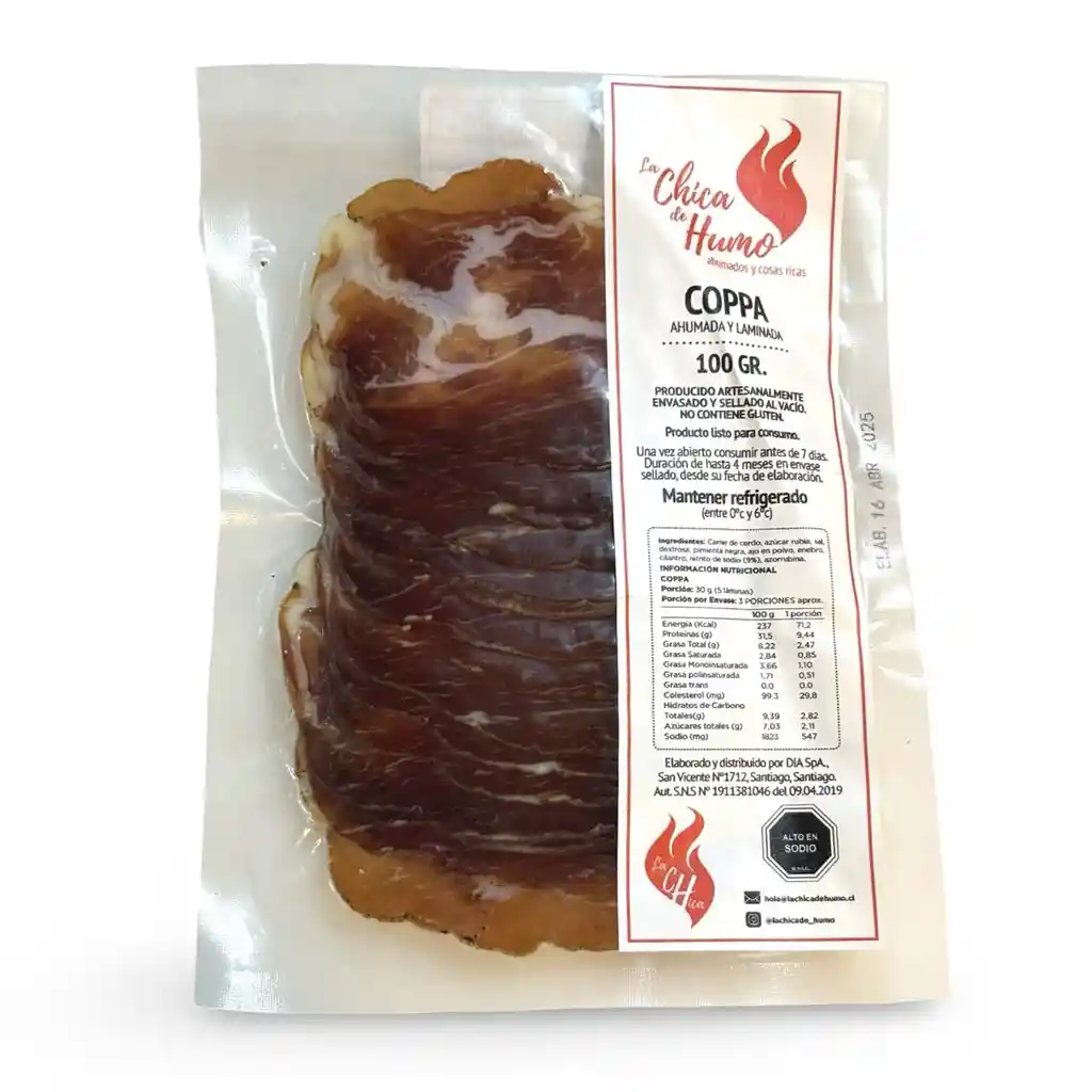 Coppa La Chica De Humo