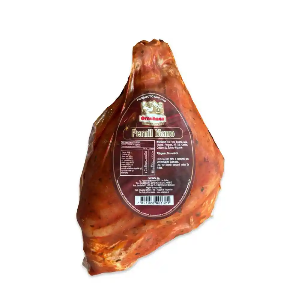 Pernil De Mano Omeñaca