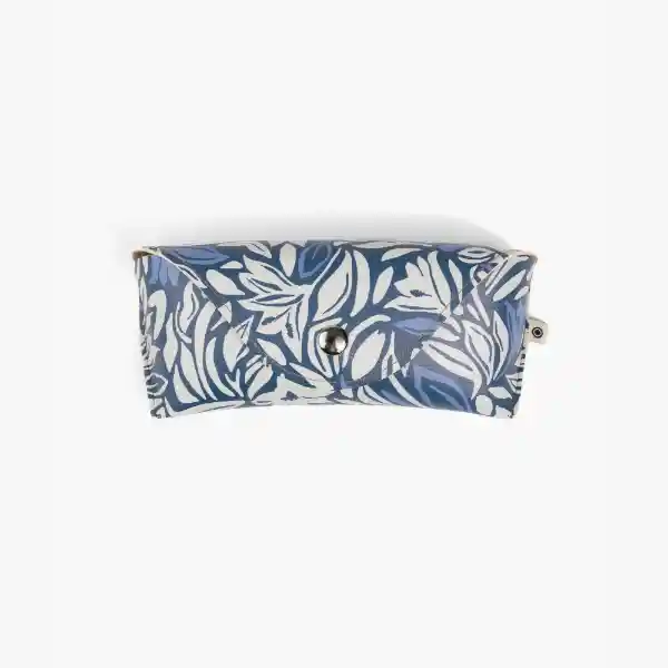 Estuche De Anteojos Estampado Azul