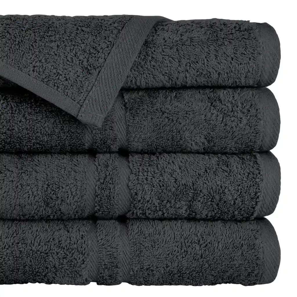 Toalla Bano 600 Grs Grafito Lourdes