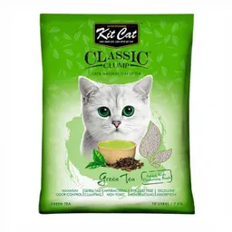 Kit Cat - Arena Para Gatos Aroma Te Verde 7 Kg