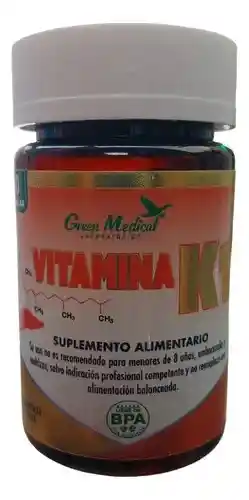 Vitamina K1 (100 Mcg) X 60 Caps
