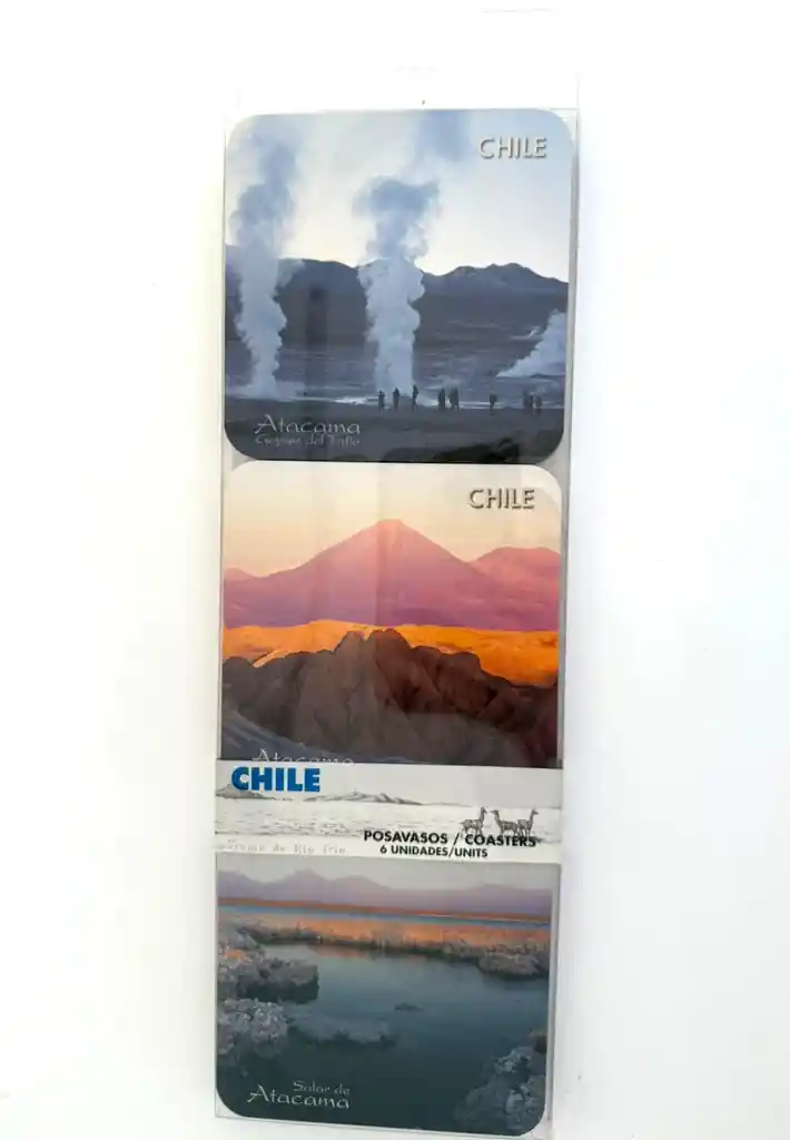 Souvenir Posavasos Norte Grande Pv09