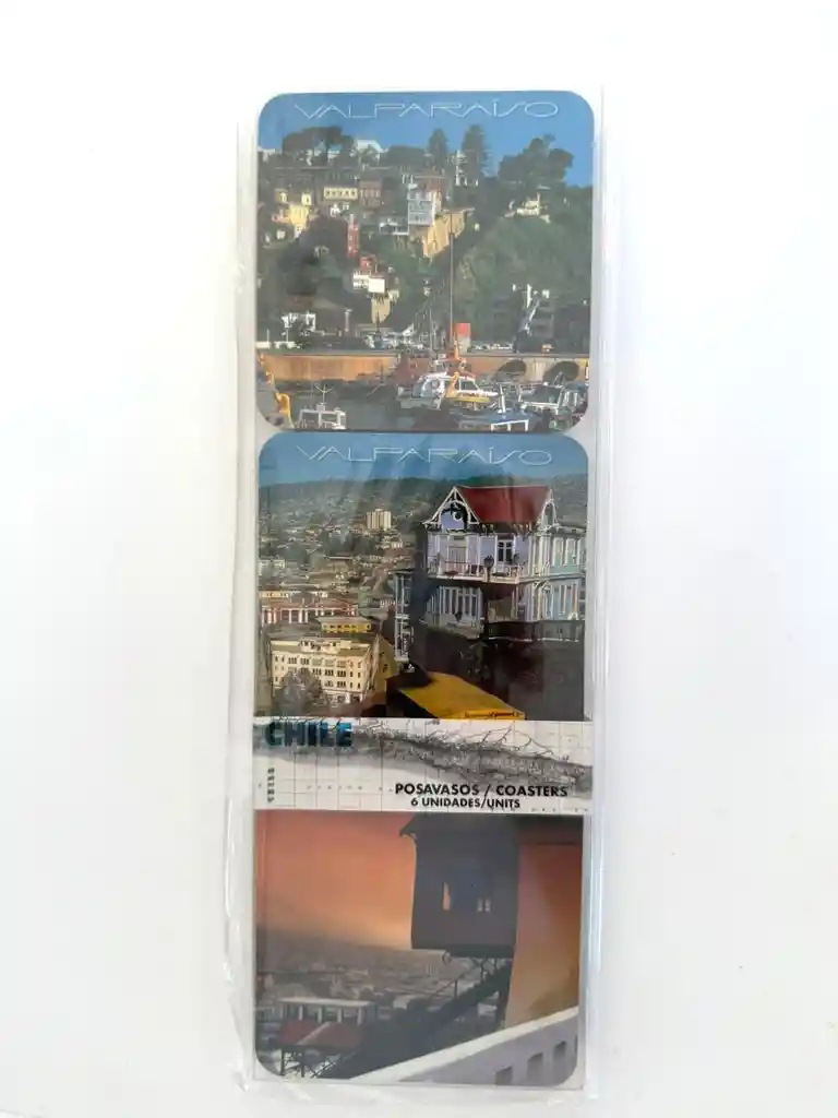 Souvenir Posavasos Valparaiso Pv11