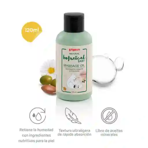 Aceite De Masaje Botanical Pigeon 120ml
