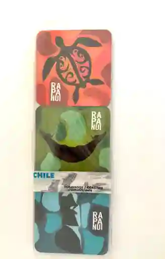 Souvenir Posavasos Rapa-nui Pv20