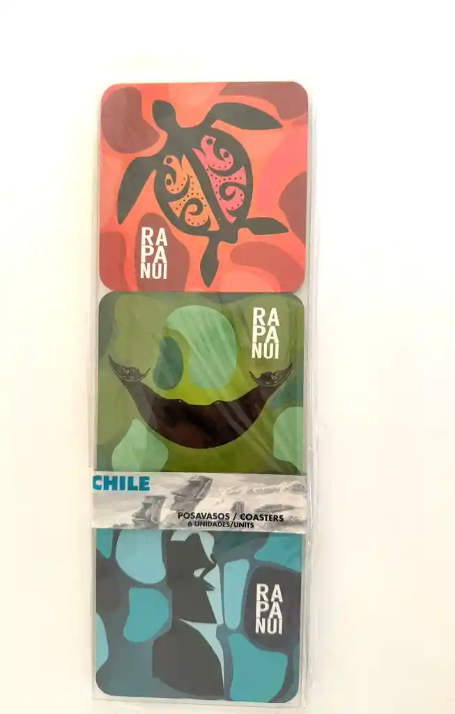 Souvenir Posavasos Rapa-nui Pv20