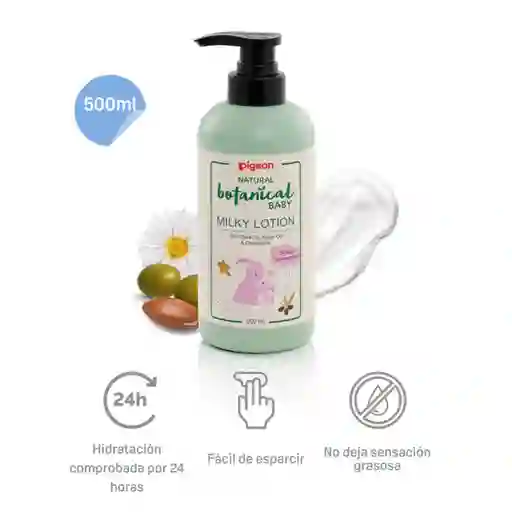 Loción Hidratante Milky Lotion Botanical Pigeon