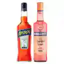 Duo Aperol 750 Ml Y Ramazzotti 750 Ml