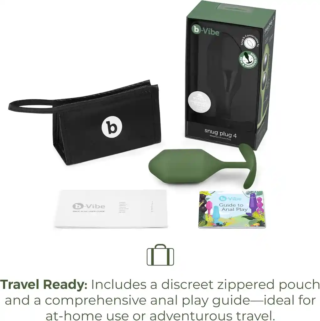 B-vibe Snug Plug 4 Army