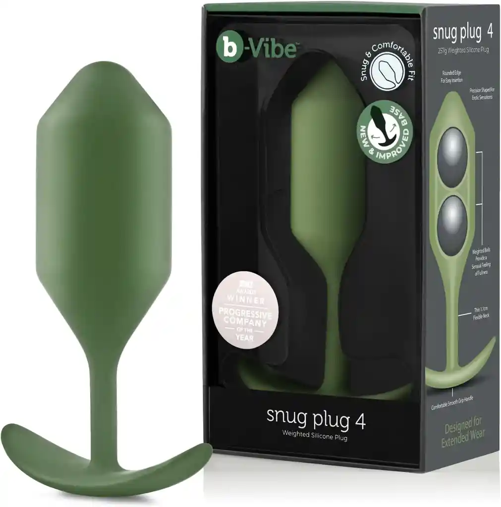 B-vibe Snug Plug 4 Army