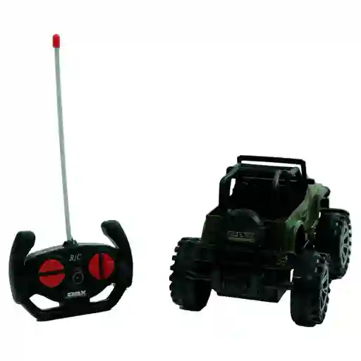 Auto Radio Controlado 1 A 18 Militar Storm Ebx