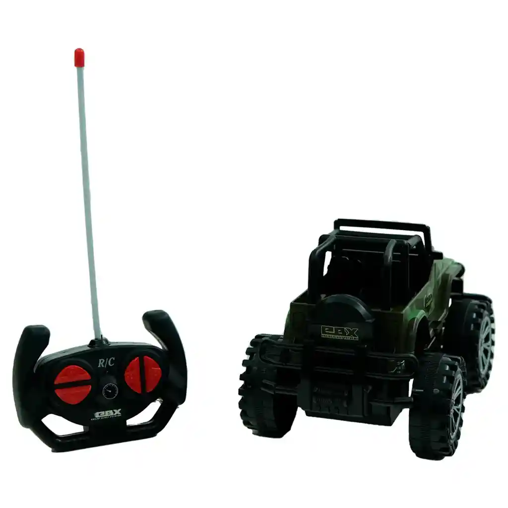 Auto Radio Controlado 1 A 18 Militar Storm Ebx