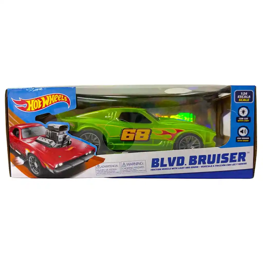 Vehiculo De Juguete Hot Wheels Blvd Brusier