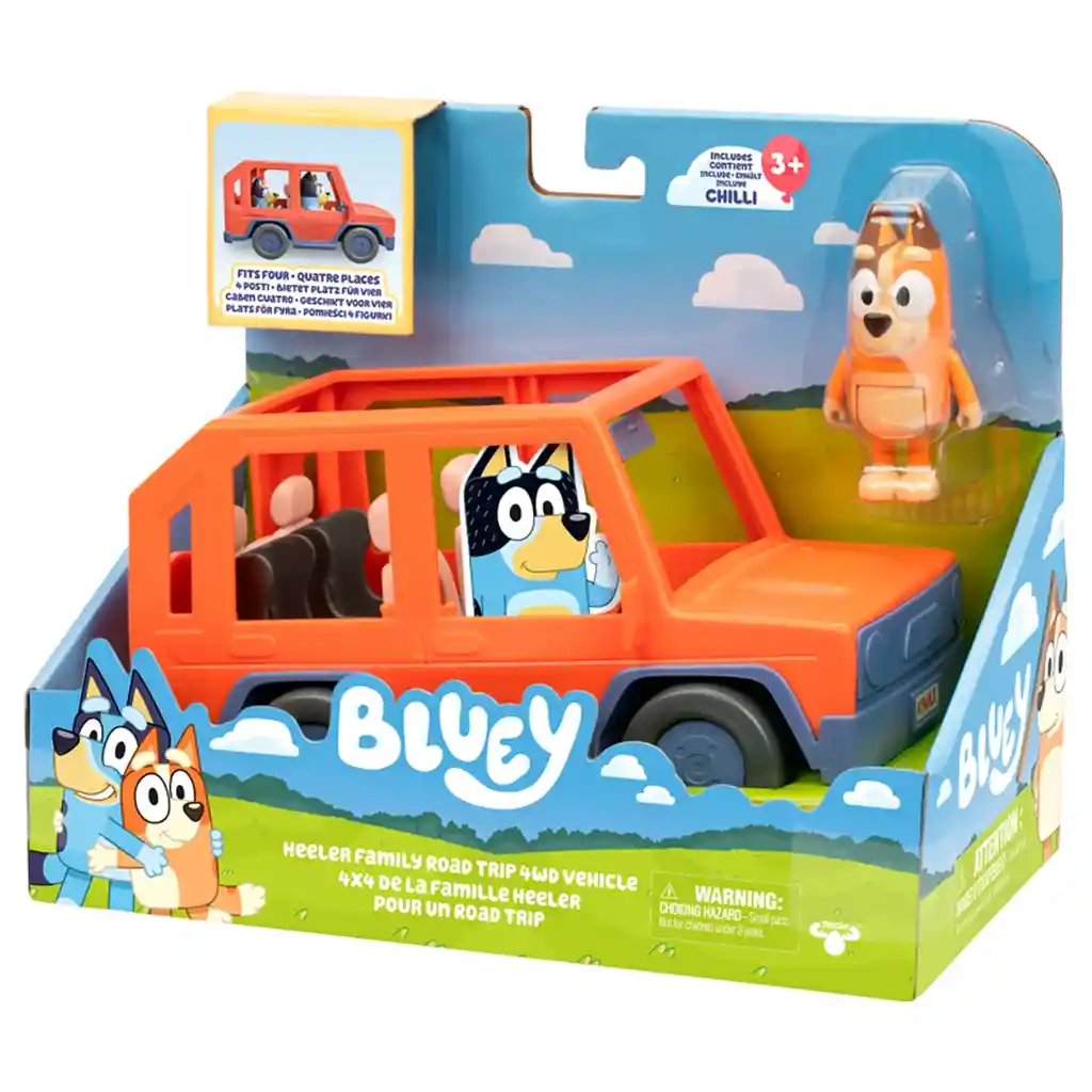 Vehiculo Bluey Familiar Mama Chilli