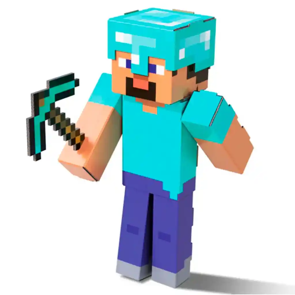 Figura De Accion Minecraft Crea Tu Steve