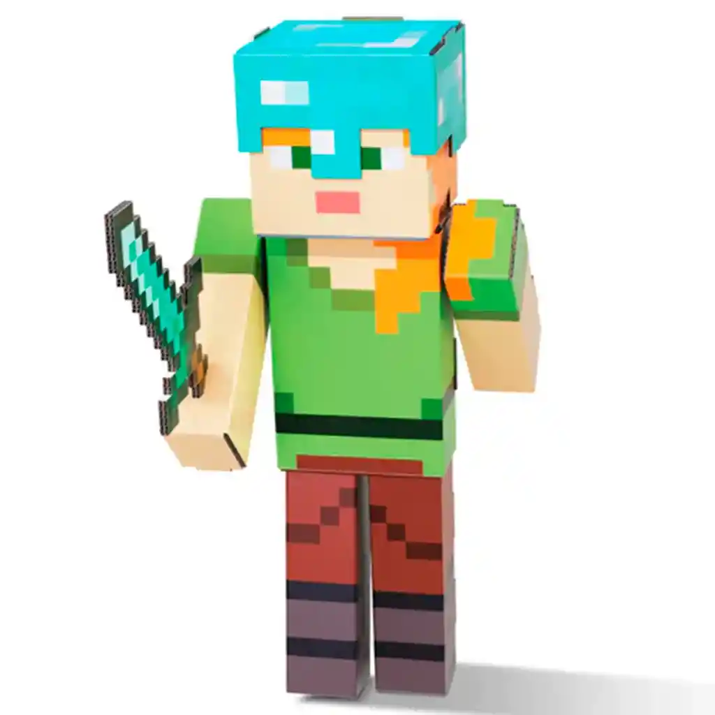 Figura De Accion Minecraft Crea Tu Alex