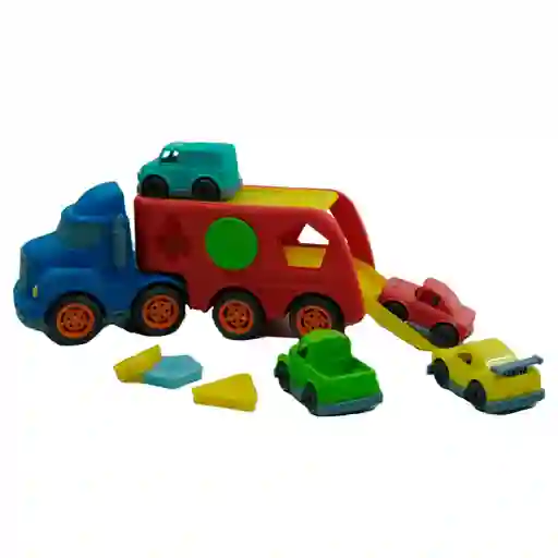 Camion Kiddo 2 Autos Y Fig De Encaje