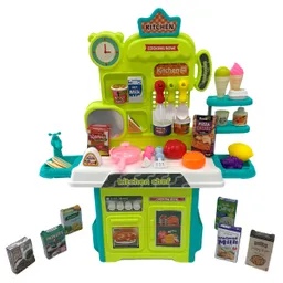 Cocina Chef Verde 38x50x20cm 53p