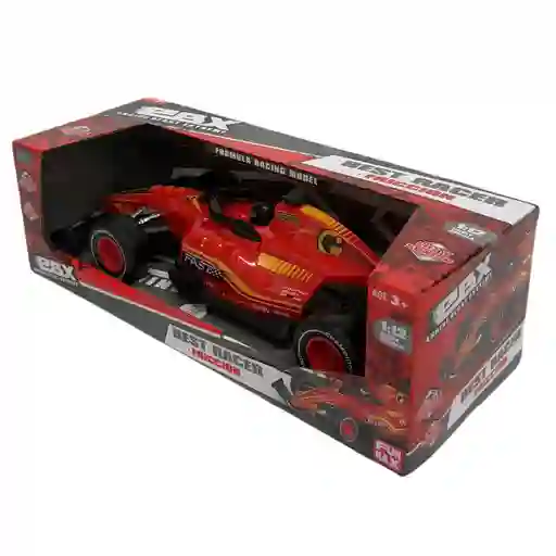 Vehiculo 1 A 12 Luz Y Sonido Rojo