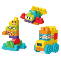 Bloques Camion Avion 38 Pcs