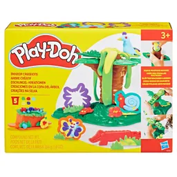 Set De Masas Moldeable Play-doh Creaciones En La Copa Del Árbol