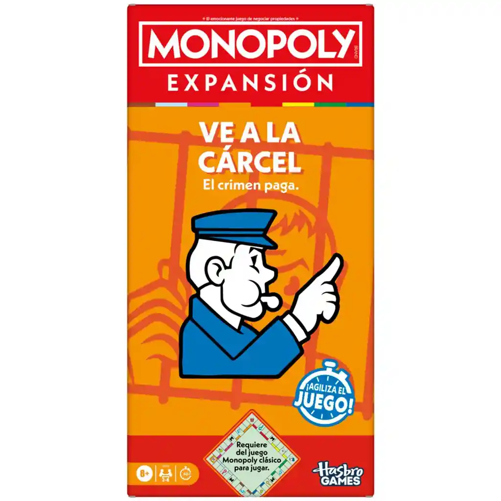 Juego De Mesa Monopoly Expansion Ve A La Carcel