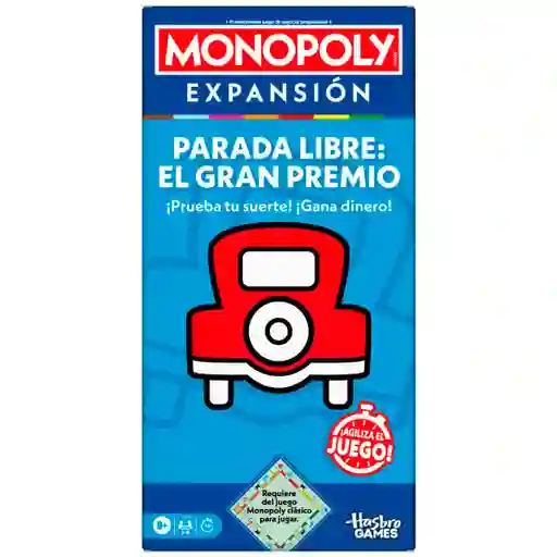 Juego De Mesa Monopoly Expansion Parada Libre: Gran Premio
